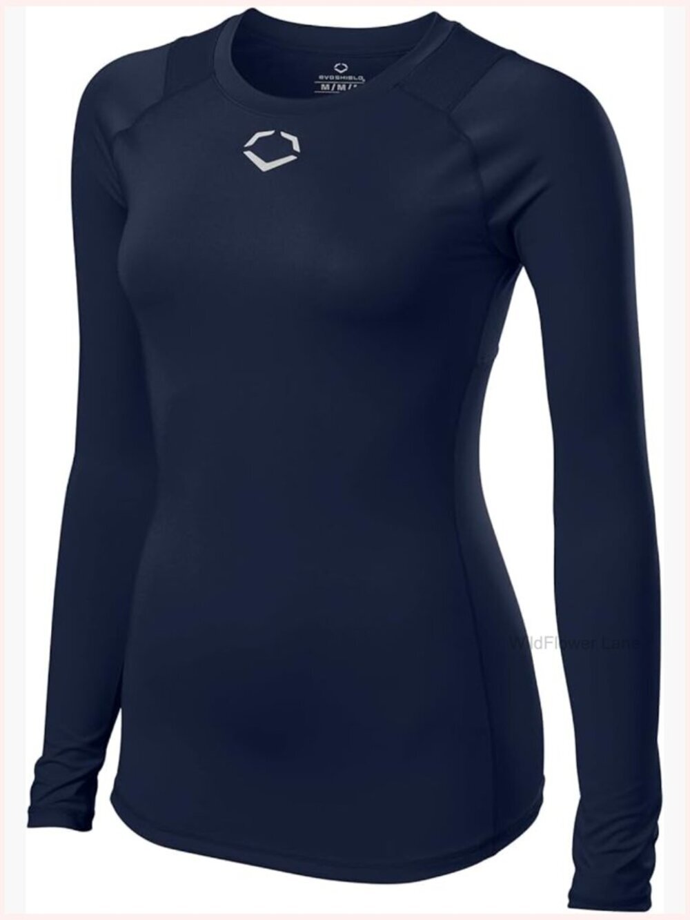 Women's Season Ready Fitted Long Sleeve Shirt, Moisture Wicking, Compression Fit